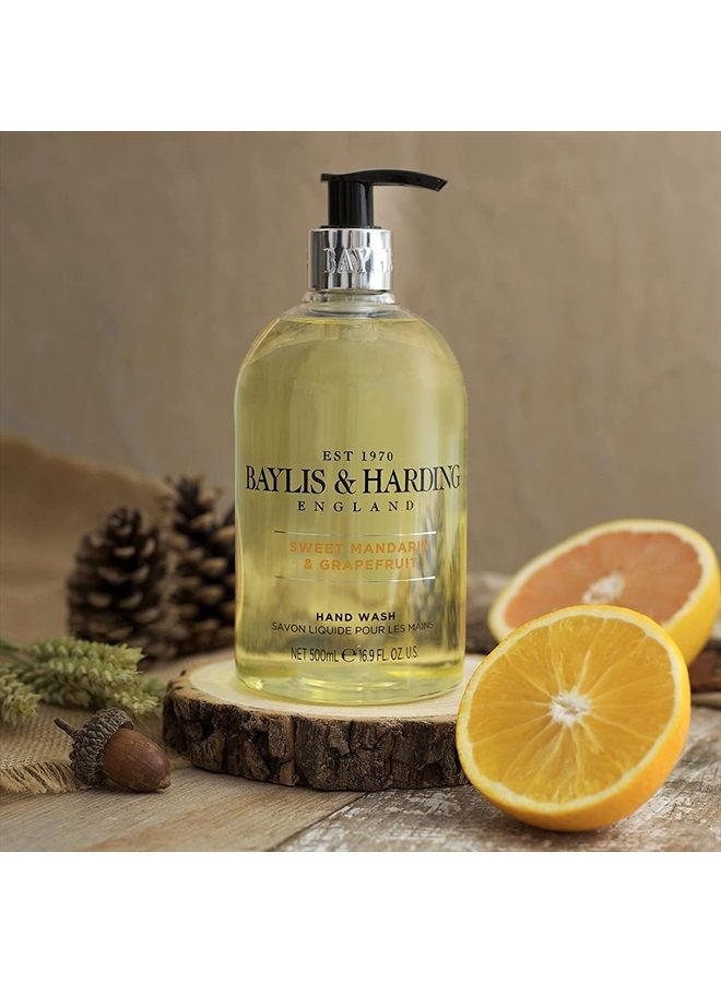 Baylis & Harding غسول يدين بالماندرين والجريب فروت (500 مل) - Image 3