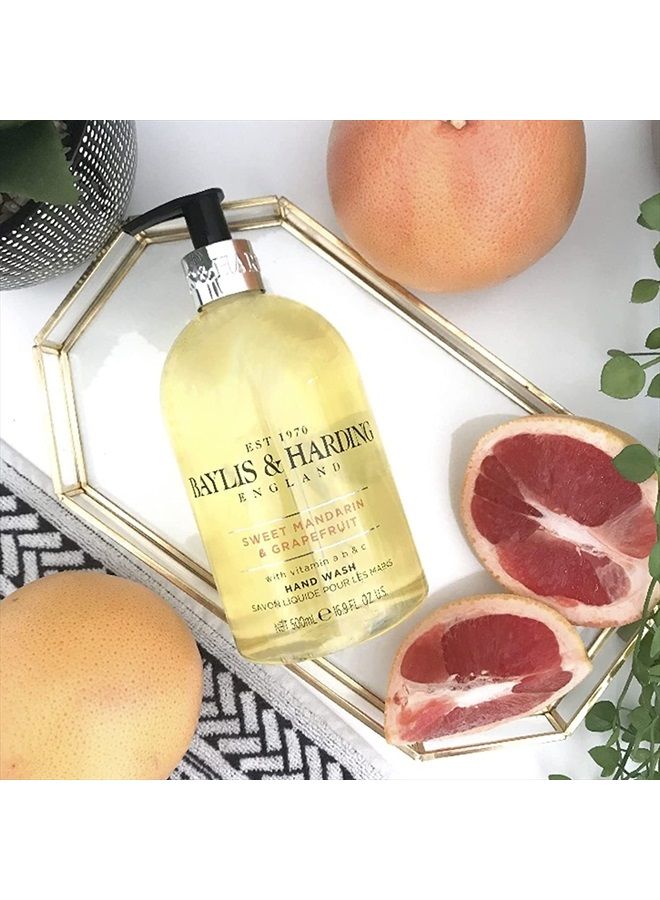 Baylis & Harding غسول يدين بالماندرين والجريب فروت (500 مل) - Image 4