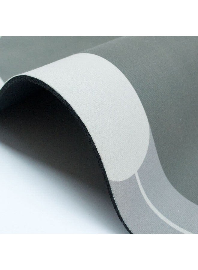 Home-Cloud حصيرة أرضية فائقة الامتصاص من HomeCloud - مثالية للحمامات، حصائر الأبواب، والمساحات المكتبية! حصيرة وسادة ناعمة مع حاجز سريع الجفاف للأوساخ | بسماكة 4.5 مم (40x60 سم، أخضر متكرر) - Image 5