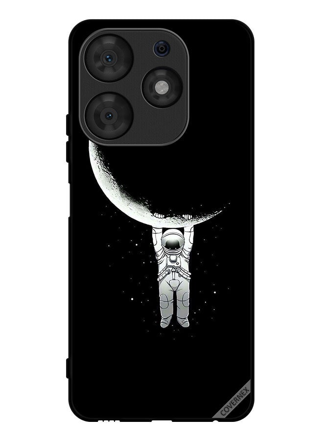 Covernex Protective Case Cover For Tecno Spark 10 Pro Astronaut Hanging On Moon Photographic Print - Image 1