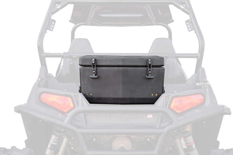 SuperATV Insulated Rear UTV CoolerCargo Box for 20082014 Polaris RZR 800 20092014 Polaris RZR S 800 20112014 Polaris RZR 4 800 30 Liter Storage Capacity Builtin Drain Plugs