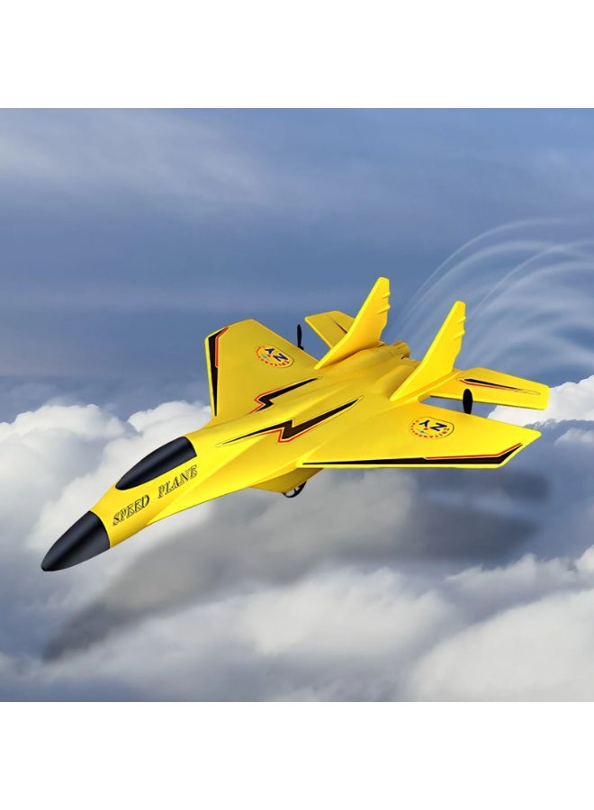 DubaiGallery 2.4GHz 2 Channel Remote Control Jet Fighter Aeroplane Foam RC Glider Flying Toy with Rechargeable Battery - Image 3