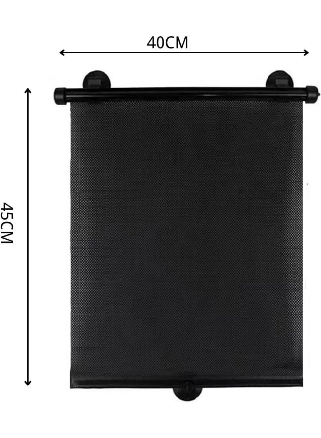 يوڠام ستارة تظليل نوافذ السيارة الجانبية (قطعتان) لحجب الأشعة فوق البنفسجية وتوفير الخصوصية في السيارة، مناسبة لنوم الأطفال والرضاعة - Image 3