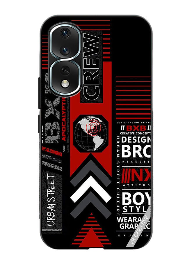 VR CREATIVE Protective Case Cover For Honor 80 Pro Bxb Logo Design Multicolour - Image 1