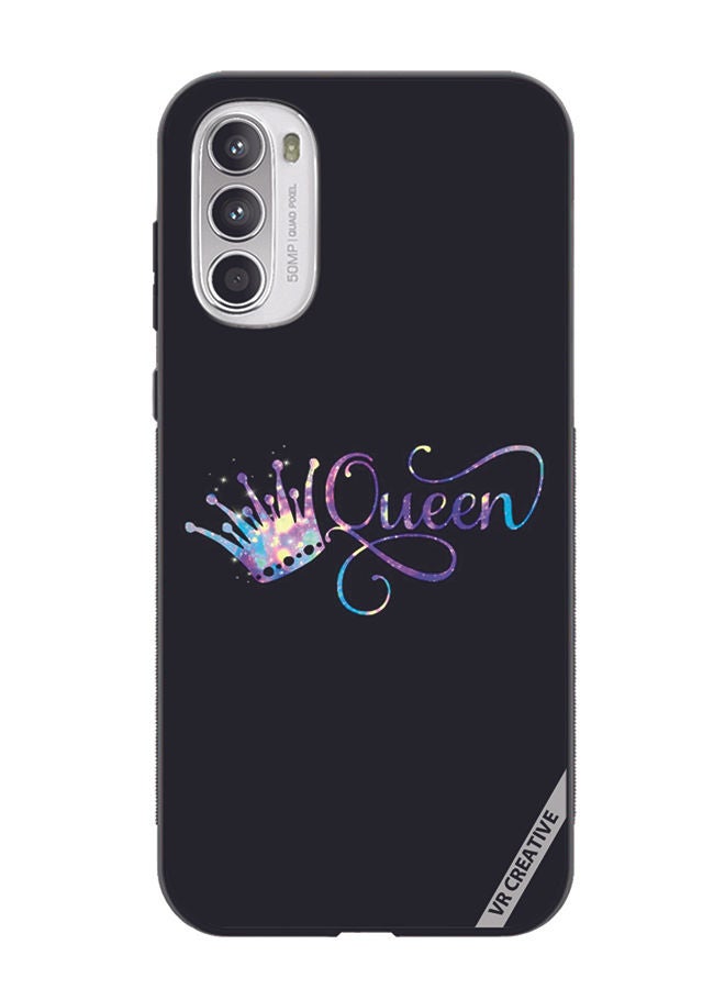 VR CREATIVE Protective Case Cover For Motorola Moto G82 Queen Design Multicolour - Image 1