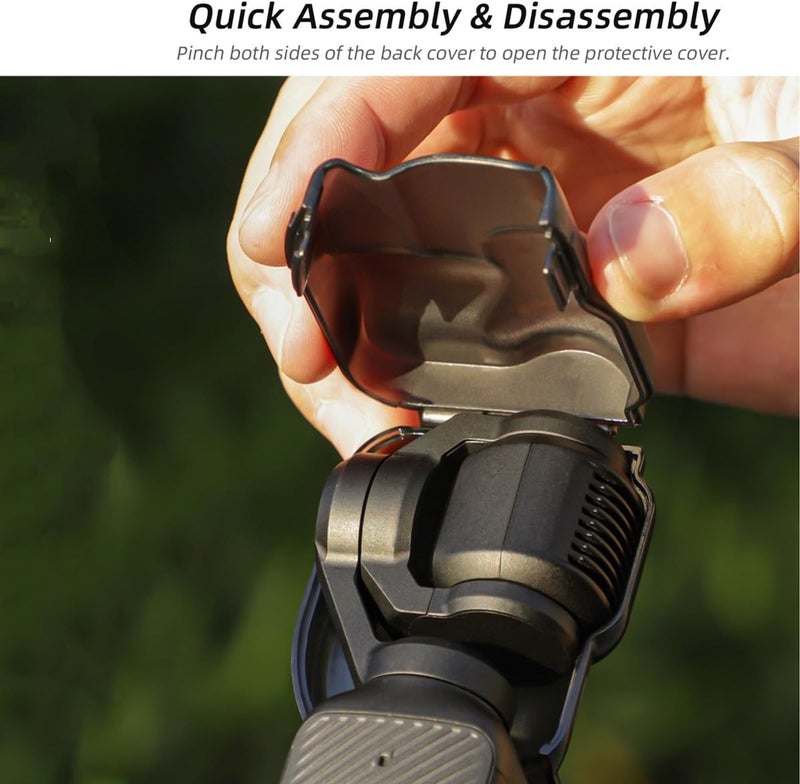 Xmipbs Lens Hood Cover for Pocket 3 Gimbal Camera Protector Sunshade Hood Cover Compatible with OSMO Pocket 3 - Image 5