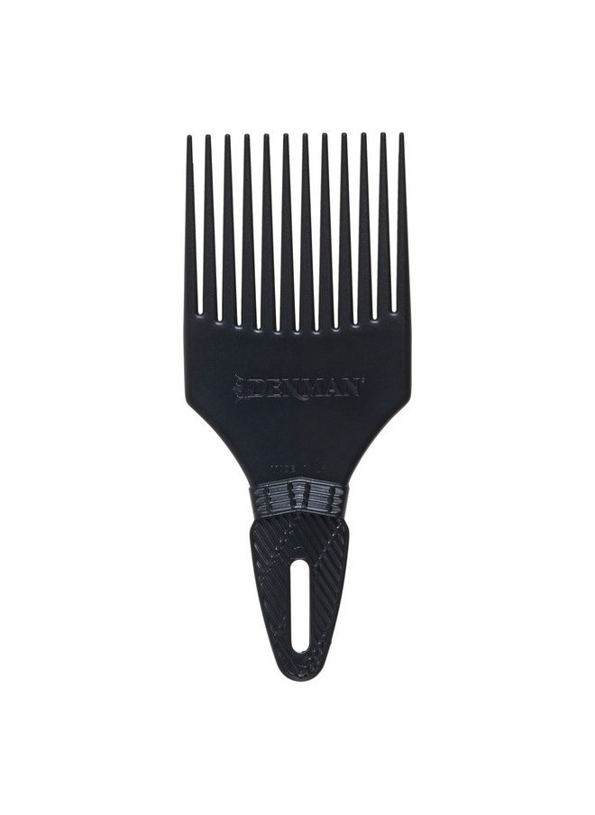 DENMAN Jack Dean By Denman (Black) Curl Volumiser Comb For Separating Styling Defining Enhancing & Boosting Curls (D17)  - Image 2