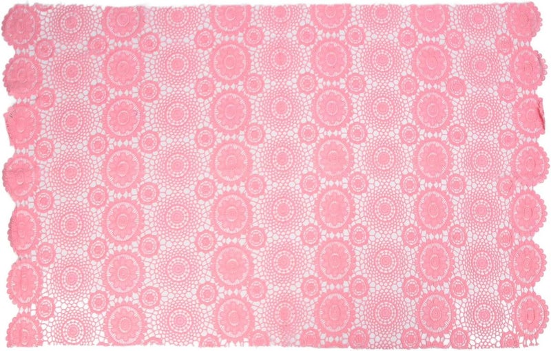 Pink Newborn Wrap Lace Blanket for Infant Photo Prop Soft Baby Photography - Image 1