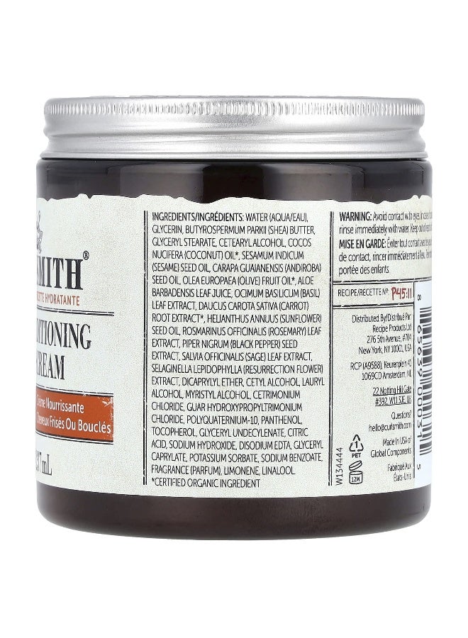 CURLSMITH كيرلسميث، زيت كريم مرطب للشعر المجعد، 8 أونصة سائلة (237 مل) - Image 2