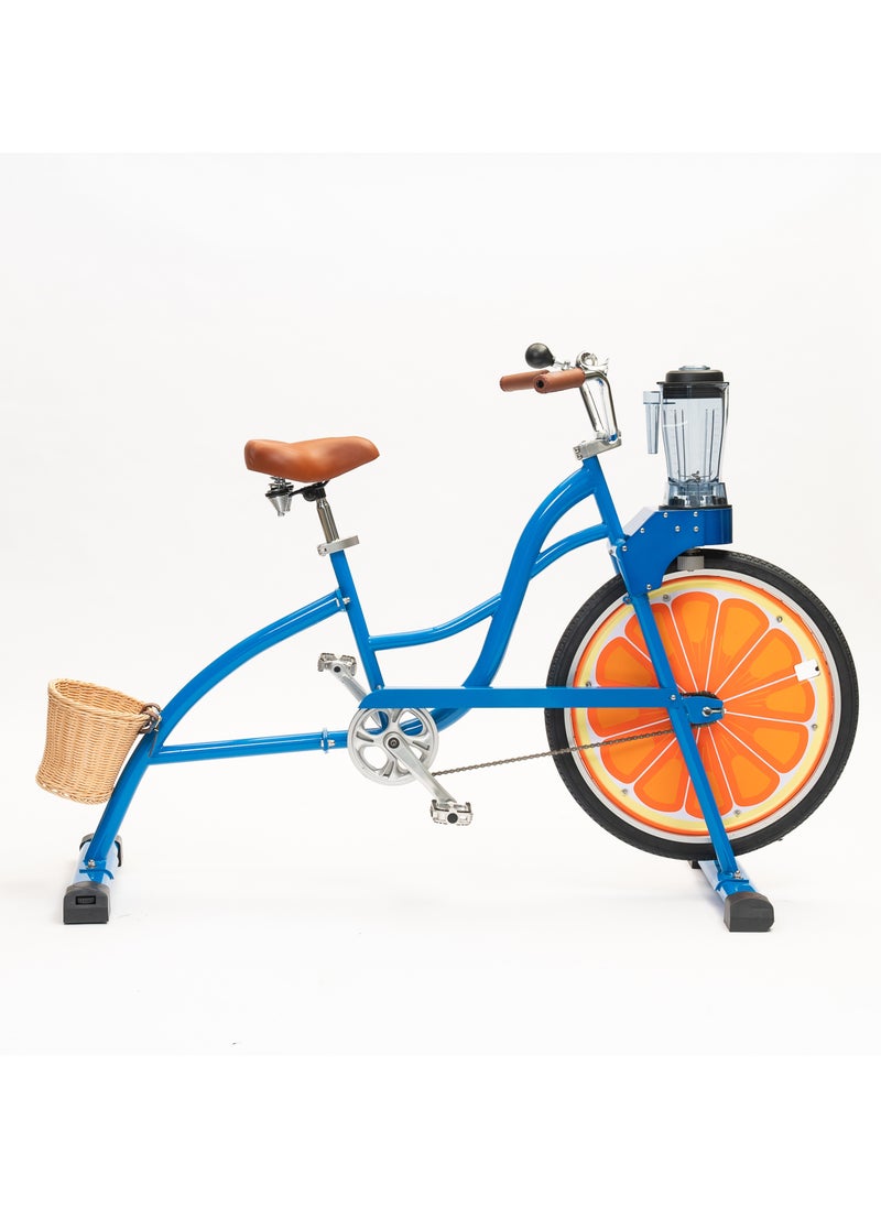 BECK-EXITECH - Blue Smoothie Bike Blender Outdoor Bicycle Blender Fruit Vegetable Tools Juice Extractor Commercial Fitness Machine - Image 1