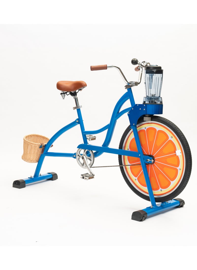 BECK-EXITECH - Blue Smoothie Bike Blender Outdoor Bicycle Blender Fruit Vegetable Tools Juice Extractor Commercial Fitness Machine - Image 1
