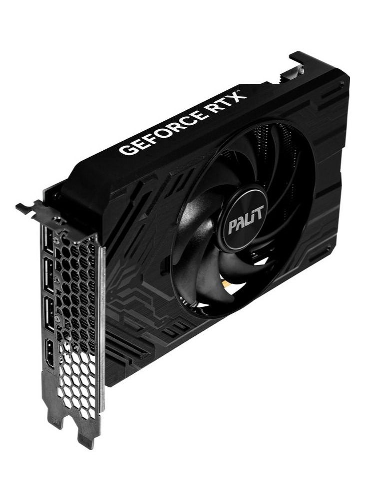 NVIDIA  GeForce RTX™ 4060 Ti StormX 8GB, GDDR6 Graphics Memory, G-SYNC®, 4352 CUDA Core, 2535 MHz Boost Clock, 18 Gbps, 128 bits Interface, PCI Gen 4, DP 1.4a x 3, HDMI 2.1a x 1