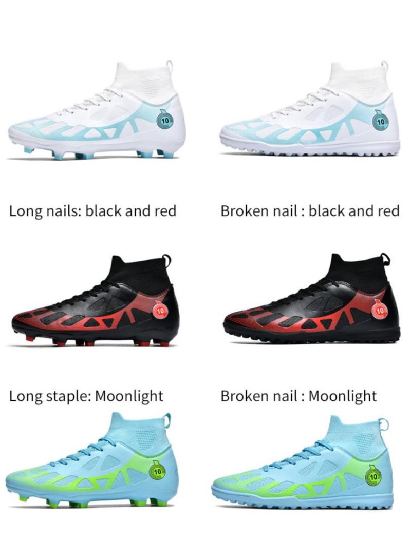 KUYING New high-Top Non-Slip Football Shoes  - Image 3