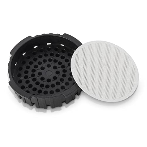 CAFEMASY Reusable Metal Coffee Filter with Replacement Filter Cap Set Compatible with Aeropress Original Go Coffee Espresso Maker - Image 1