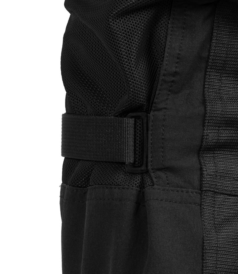 Rynox Unisex Stealth Air Pro Mid Rise Regular Pants - Motorcycle Riding Pants | Impact Protection | Abrasion Resistance | Active Ventilation - Black Mesh, 5XL - Image 4