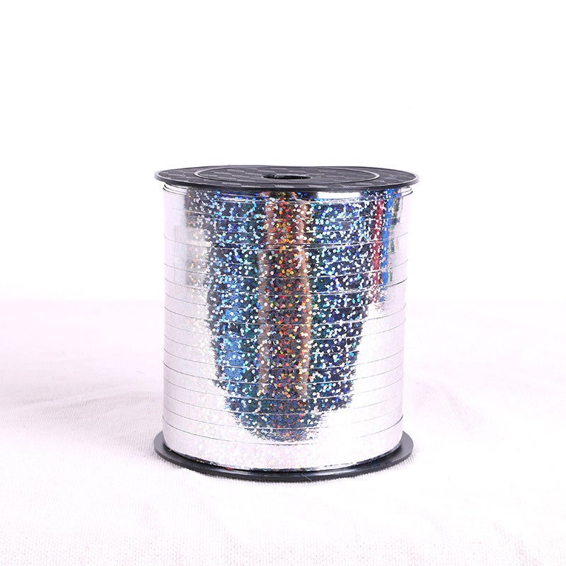 250 Yards Ribbon Laser 5Mm Festival Activity Layout Laser Balloon Decoration Balloon Rope Ribbon - Image 1