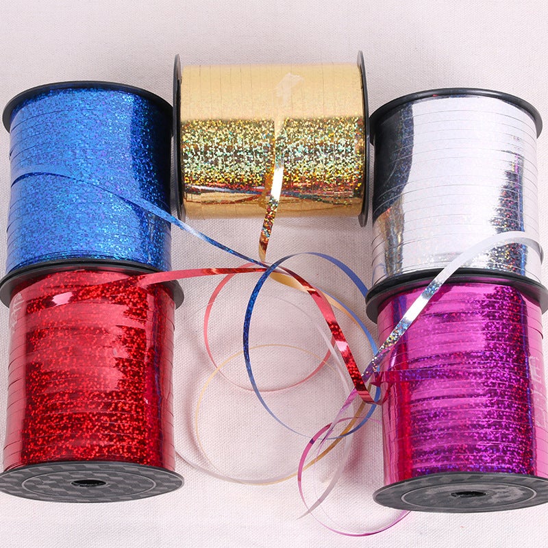 250 Yards Ribbon Laser 5Mm Festival Activity Layout Laser Balloon Decoration Balloon Rope Ribbon - Image 3