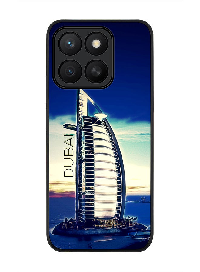 Stylizedd For Honor X8c Case,Slim fit Camera Protection, Shockproof Thin Phone cover  - Burj Al Arab - Dubai