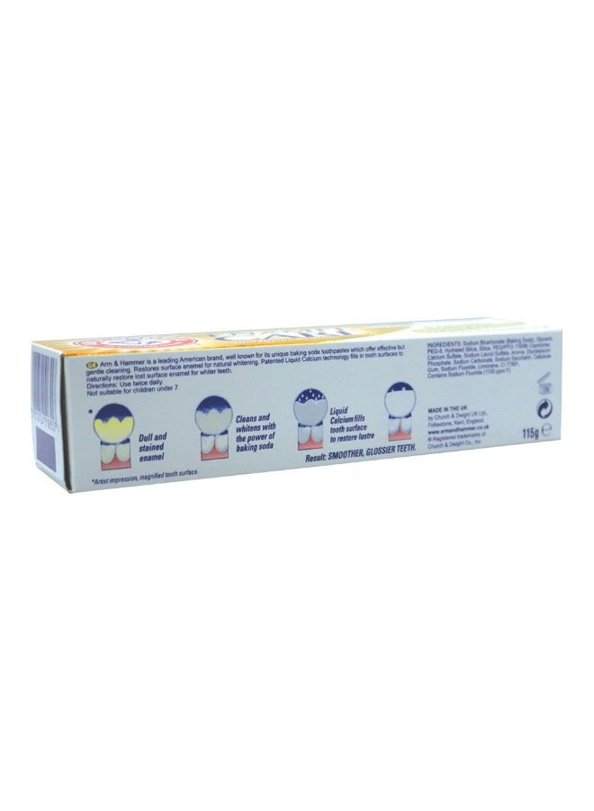 Arm & Hammer Enamel Care Natural Whitening Toothpaste 115 G - Image 1