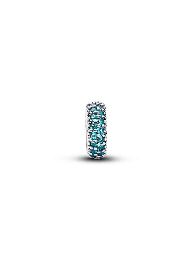 PANDORA Ice Blue Stone Spacer Charm - Image 3