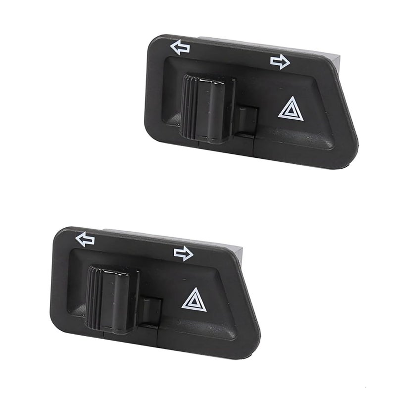 Cloudzy Universal Parking Hazard Switch With Indicator Switch Motorcycle Warning Light Switch (2) - Image 1