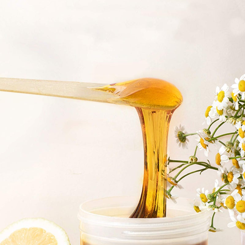 Hedume 2000 Pieces Wax Sticks, Wood Spatulas Applicator Craft Sticks, Small Wax Spatulas Hair Removal Eyebrow and Body - Image 3