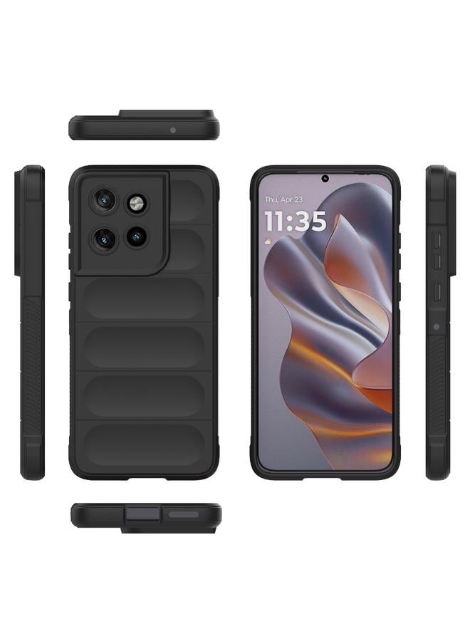 اس-توب جراب لهاتف Motorola Edge 50 Neo Magic Shield TPU + جراب من الفلانيل - Image 2