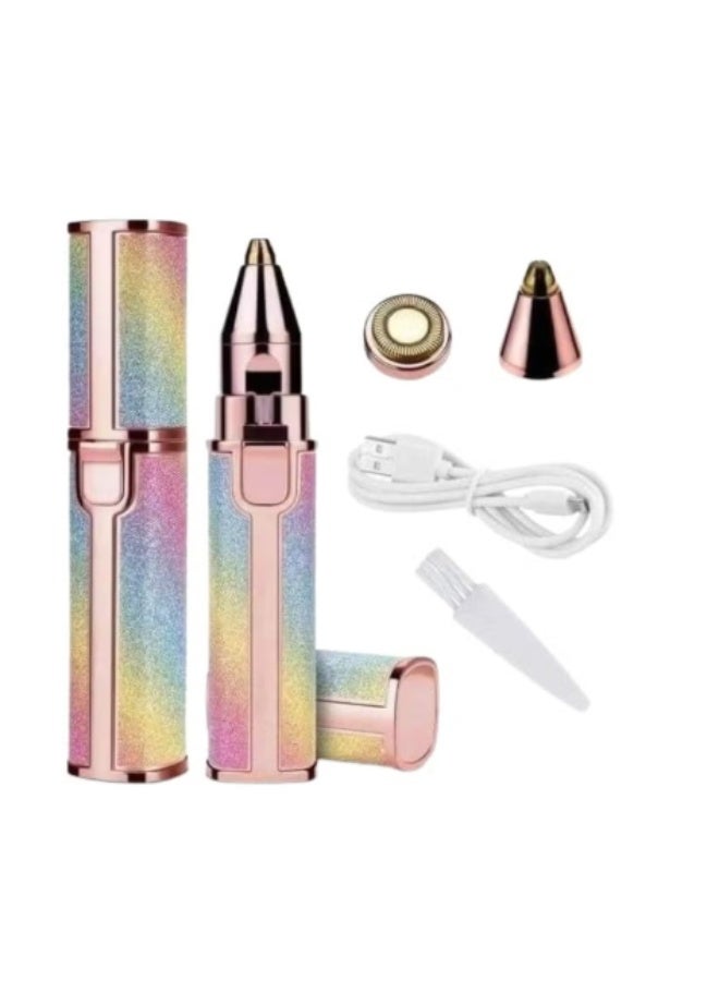 Flawless Facial, Body, and Eyebrow Hair Remover: Precise, Painless Removal, Suitable for Sensitive Skin, Sleek and Portable Design - Image 3