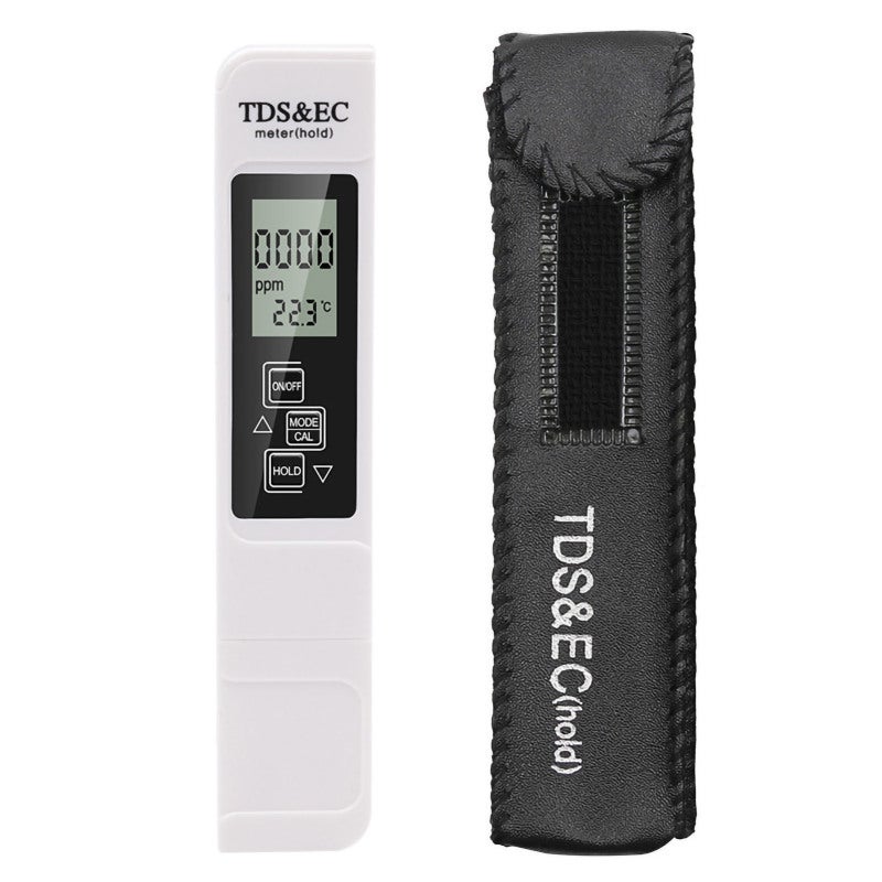 Water Quality Tester: 3-In-1 TDS EC Temperature Meter - High Precision Sensor Large LCD Display Compact Lightweight Device for Aquariums Swimming Pools And Various Water Sources - Image 2