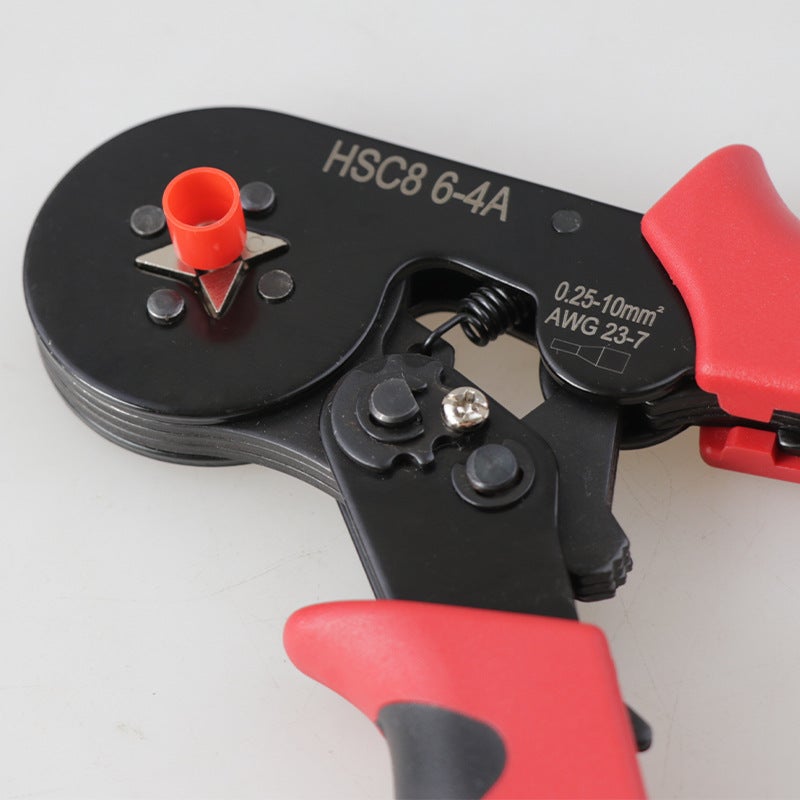 HSC8 6-4A Crimping Pliers Quick Connect Wire Tool HSC8 6-4 - Image 5