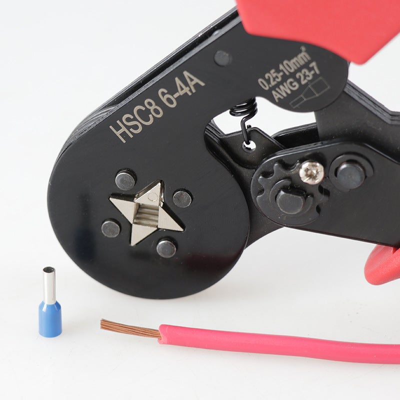 HSC8 6-4A Crimping Pliers Quick Connect Wire Tool HSC8 6-4 - Image 4