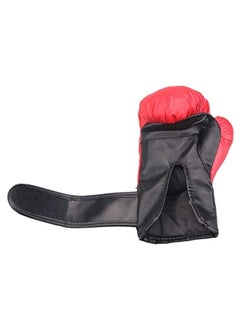Generic Durable Kids Boxing Gloves for Ages 3-12 Leather Sparring Kickboxing Training Gloves with Secure Velcro Breathable Mesh Palm & Arch Design for Punching Bag Martial Arts  - Image 5