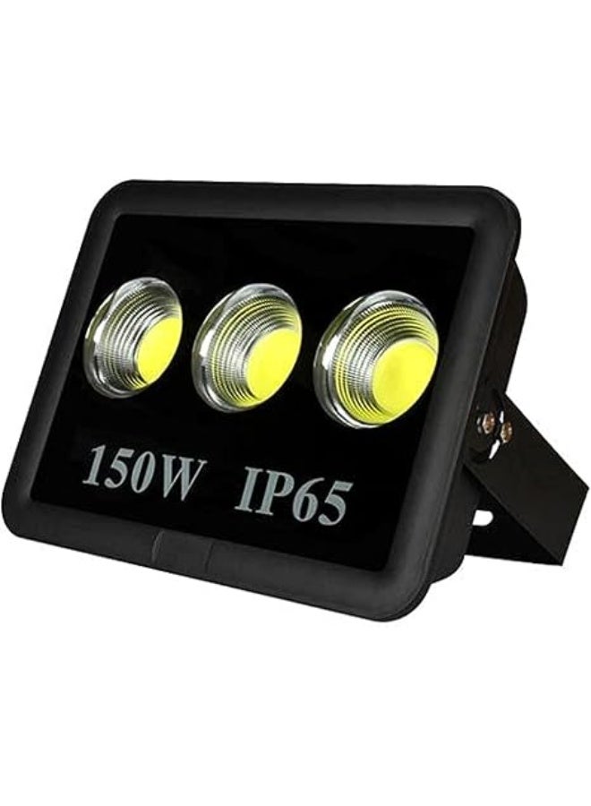 كشاف LED فائق السطوع 150 وات، إضاءة كاشفة للأمن والساحات، تثبيت على الحائط، [لون ابيض]. - Image 2