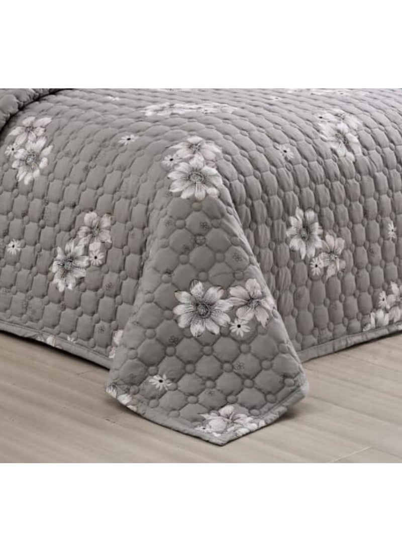 Moon - Double quilt set with fixed compressed filling, consisting of 6 pieces, king size 230*250 cm - Image 1