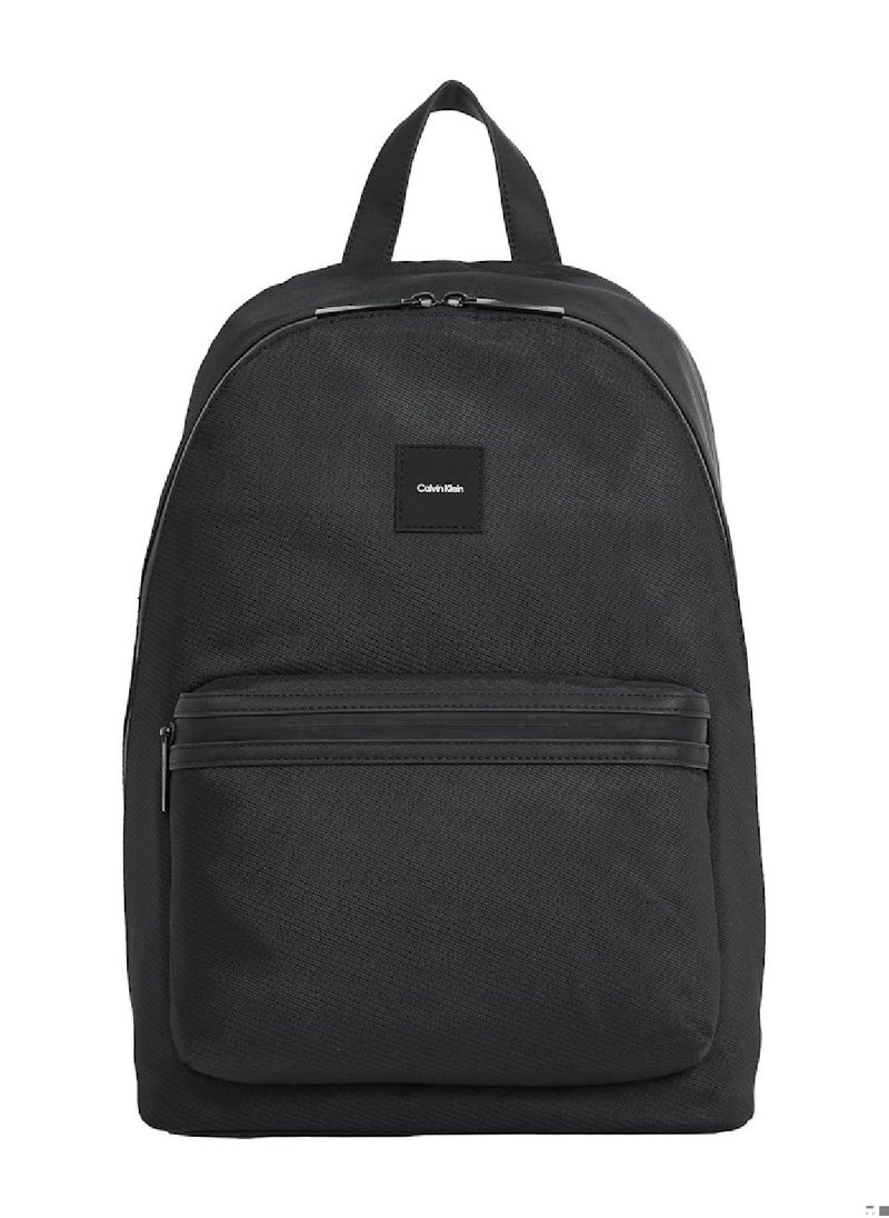 CALVIN KLEIN Men's Laptop Backpack - Polyester, Black  - Image 1