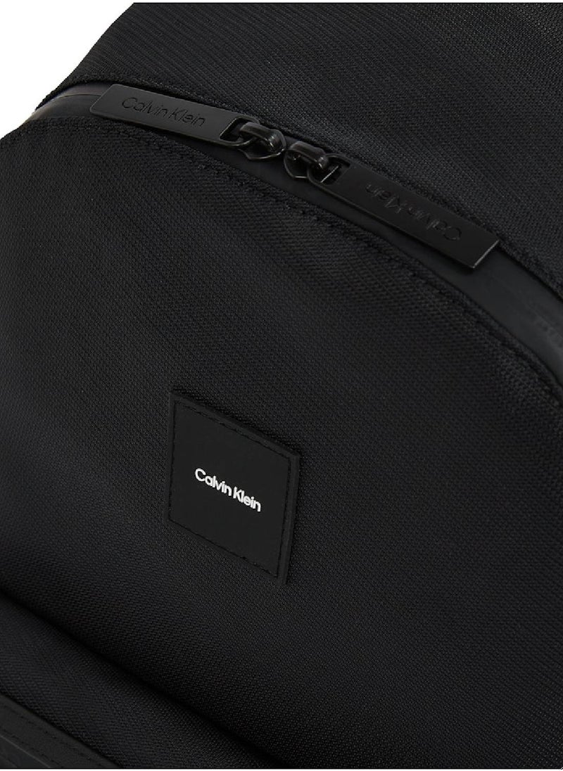 CALVIN KLEIN Men's Laptop Backpack - Polyester, Black  - Image 5