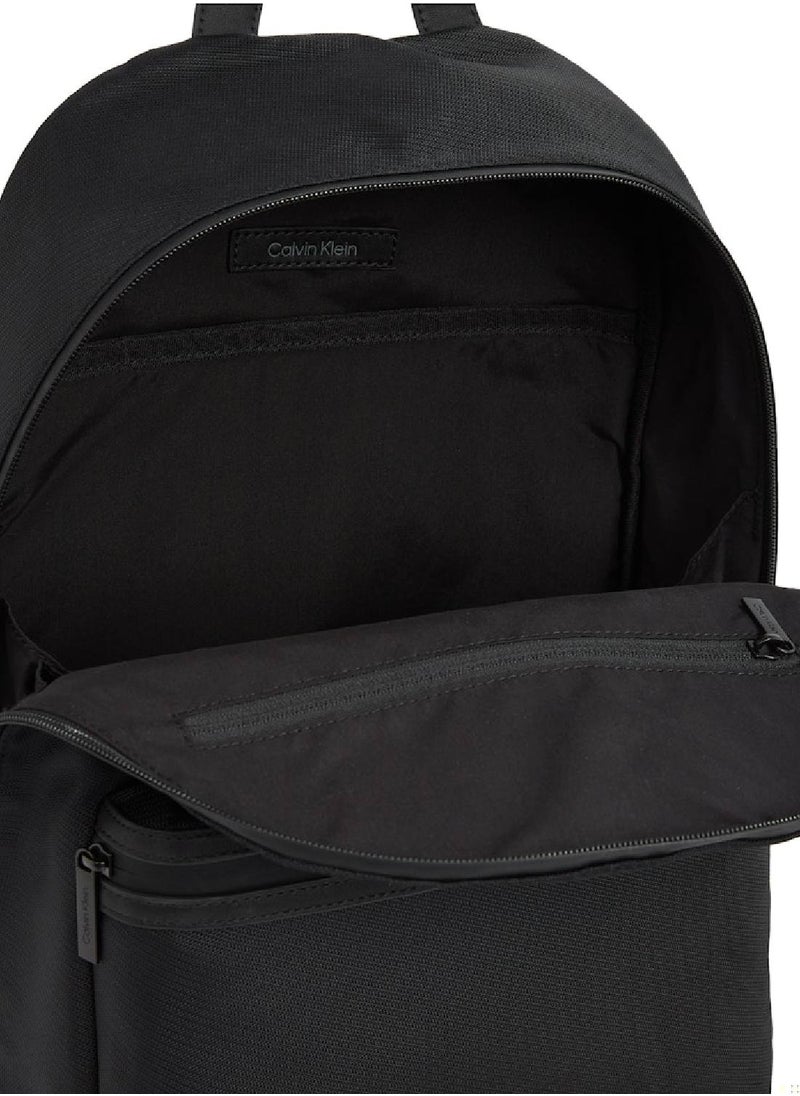 CALVIN KLEIN Men's Laptop Backpack - Polyester, Black  - Image 3