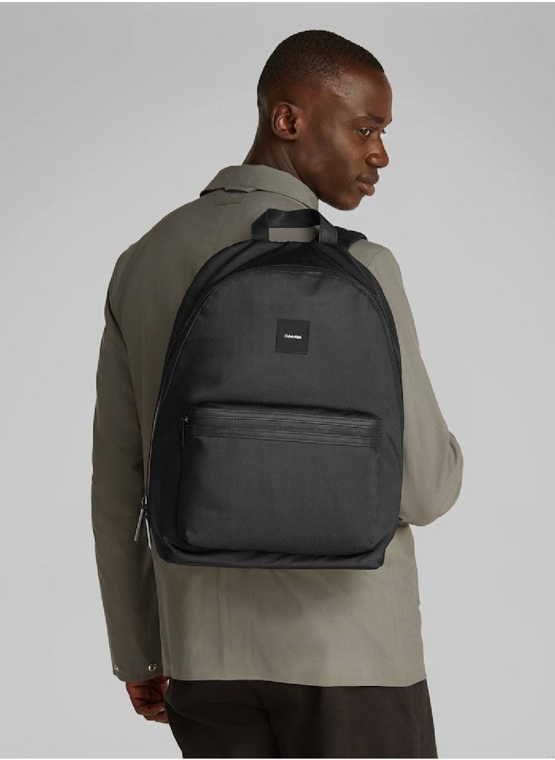 CALVIN KLEIN Men's Laptop Backpack - Polyester, Black  - Image 2