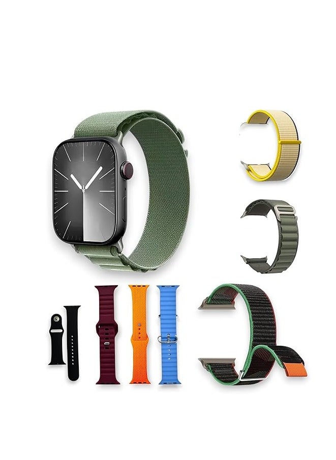 S10 Max Smart Watch with 7 Watch Bands Supports calls anser/Chat GPT/NFC/Sports Mode