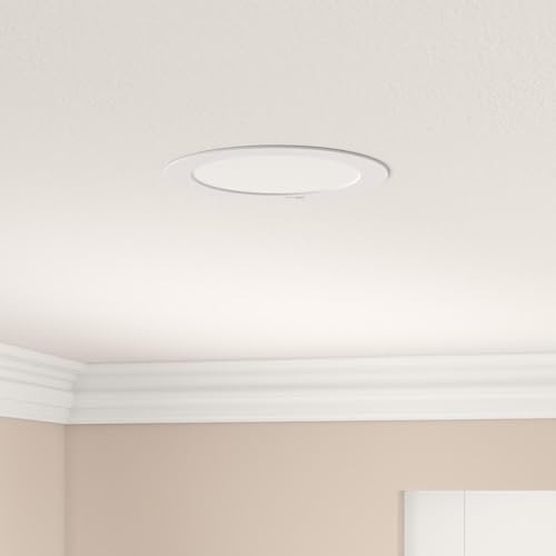 Murphy Aluminium 22-Watt Slim Round Led Panel Ceiling Light (Cool White, Pack Of 4) - Image 2