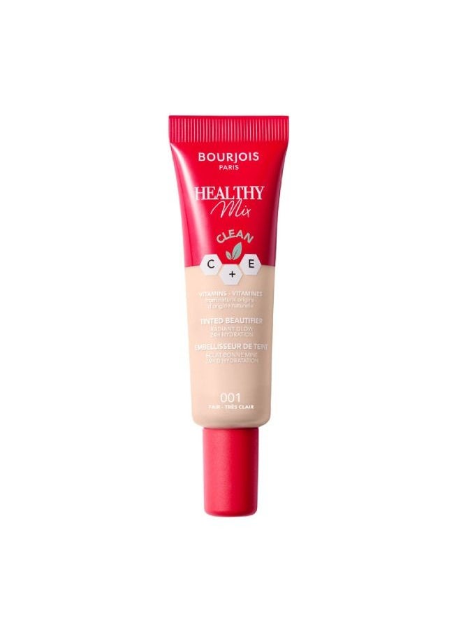 BOURJOIS PARIS Healthy Mix Tinted Beautifier – 001– Fair, 30ml  - Image 3