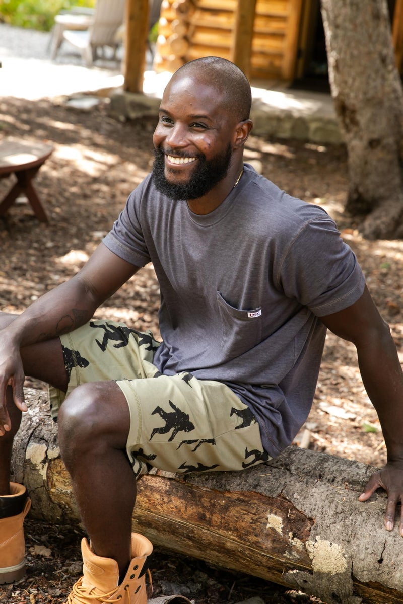 Lazy One Pajama Shorts for Men, Men's Pajama Bottoms, Sleepwear, Mythical, Creature (Bigfoot, Medium) - Image 5