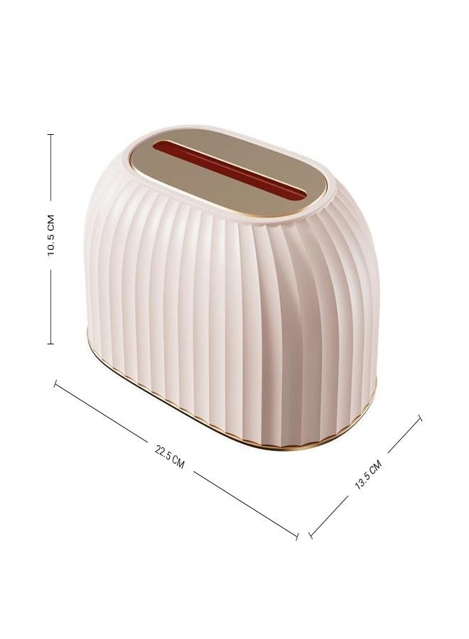 oddpod™ Streak Tissue Box Holder with Automatic Spring/Desktop Facial Paper Towel Dispenser for Office, Home, Restaurants, cafes, Hotels & Hospitals - Lavender - Image 3