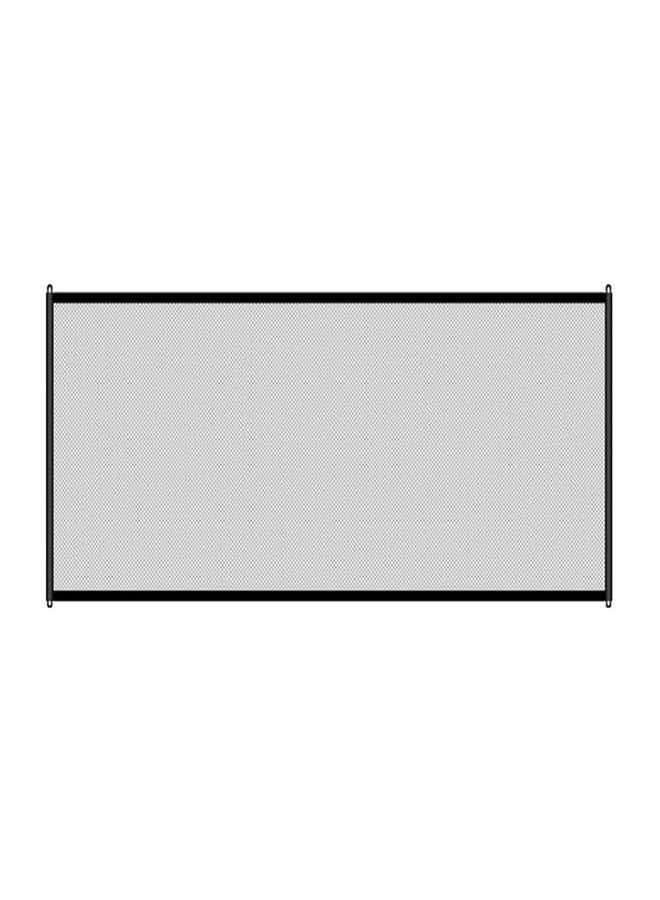 Levemolo Foldable Dog Mesh Gate Portable Pet Barrier for Indoor Use Adjustable Safety Fence Puppy Playpen for Doorways and Stairs - Image 1
