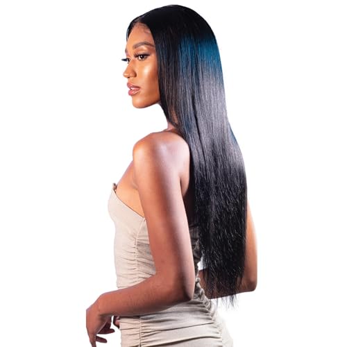 Shake-N-Go ShakeNGo GLOSSY 100 VIRGIN REMY HAIR STRAIGHT 182022 NATURAL BLACK - Image 3