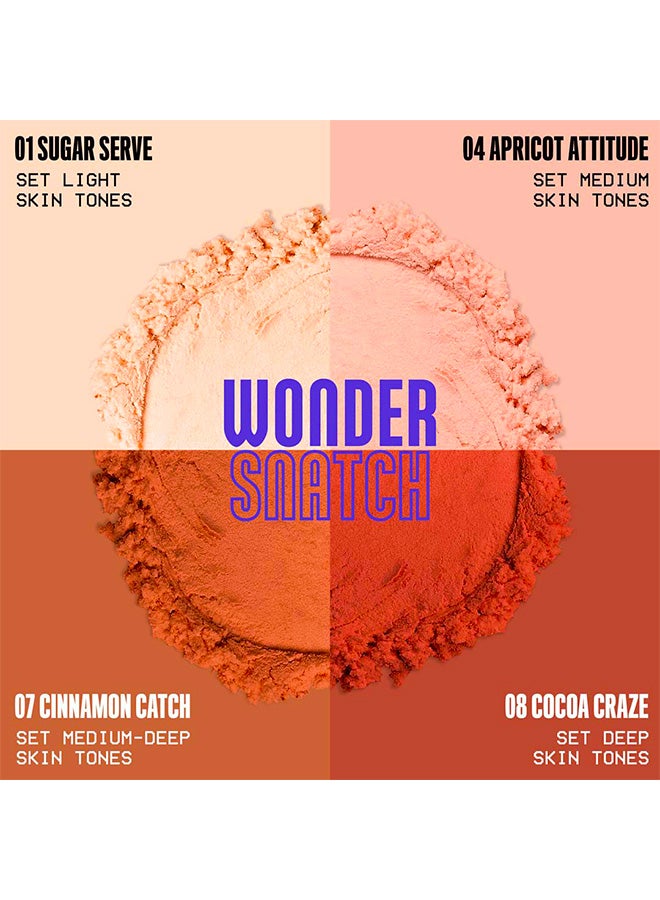 NYX PROFESSIONAL MAKEUP Wonder Snatch Powder, Lifting Loose Powder, Up to 16 HR sweat-proof & non-smudging wear,  Cacao Craze - Image 5
