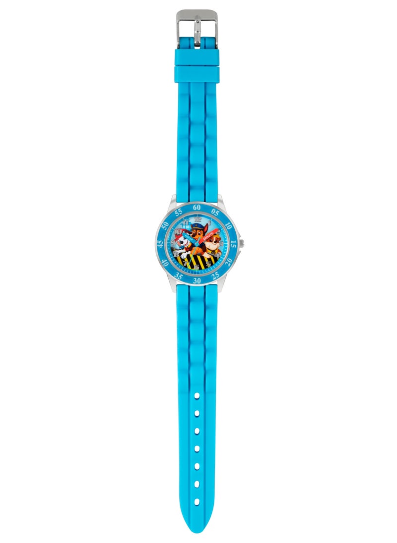 PAW PATROL Nickelodeon Paw Patrol Blue Silicon Strap Boys Watch -  PAW9030  - Image 2