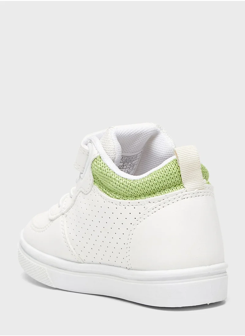 LBL by Shoexpress Kids Low Top Velcro Sneakers