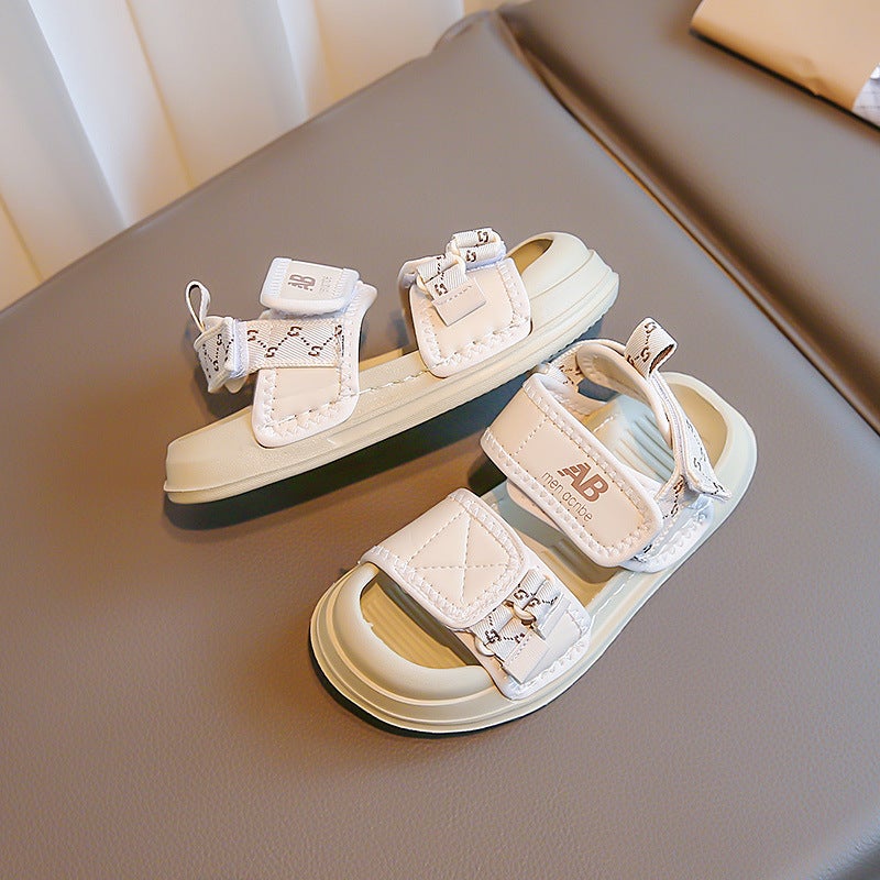 2023 Children'S Sports Sandals Korean Style Fashion Open Toe Sandals For Boys Beach Shoes For Girls Casual Sandals - Image 3