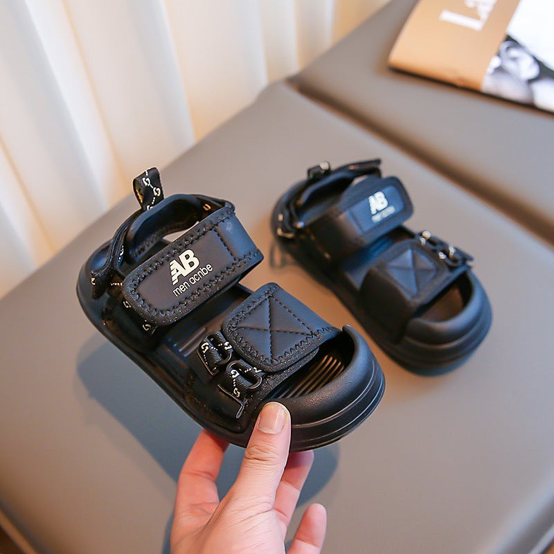 2023 Children'S Sports Sandals Korean Style Fashion Open Toe Sandals For Boys Beach Shoes For Girls Casual Sandals - Image 1